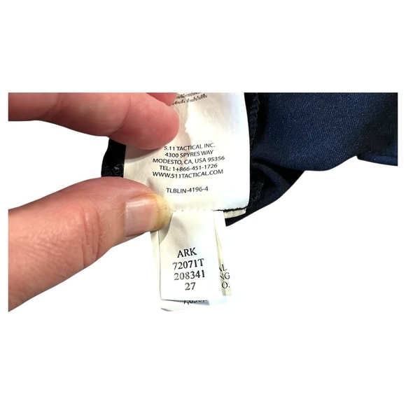 5.11 Tactical Stryke TDU Rapid Long Sleeve Shirt Black XL Tall 511 - Picture 12 of 12